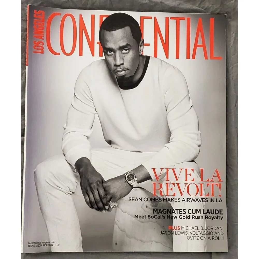 Los Angeles Confidential Magazine Summer 2013 ViVe La Revolt! Sean Combs‎